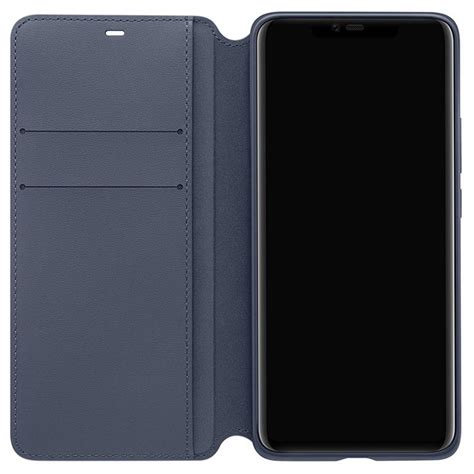 FUNDA CUBIERTA WALLET MATE 20 PRO AZUL OCEANO