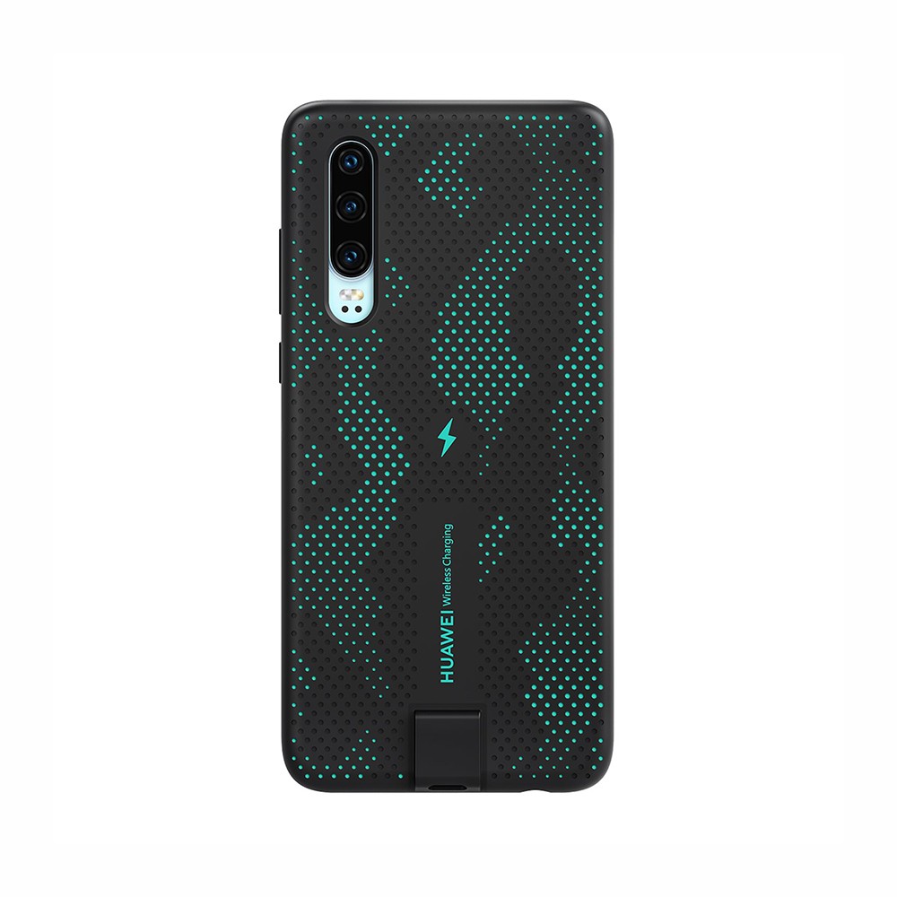 FUNDA CARGA INALAMBRICA P30 AZUL VERDE